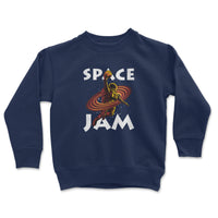 Load image into Gallery viewer, Space Jam Youth Crewneck navy color
