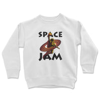 Load image into Gallery viewer, Space Jam Youth Crewneck white color
