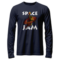 Load image into Gallery viewer, Space Jam Long Sleeve Shirt navy color
