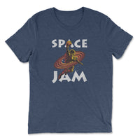 Load image into Gallery viewer, Space Jam Triblend T-Shirt Navy color
