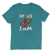 Load image into Gallery viewer, Space Jam Triblend T-Shirt teal color
