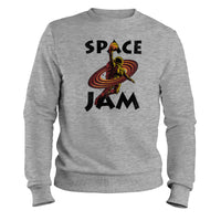 Load image into Gallery viewer, Space Jam Crewneck Sweatshirt Sport grey color
