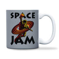 Load image into Gallery viewer, Space Jam Mug 11oz grey color
