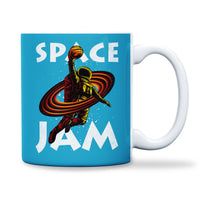 Load image into Gallery viewer, Space Jam Mug 11oz Turquoise color
