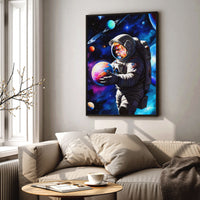 Load image into Gallery viewer, Space Savior Vertical Framed Canvas Wall Art
