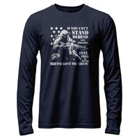 Load image into Gallery viewer, Feel Free Long Sleeve Shirt navy color
