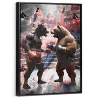 Load image into Gallery viewer, Bull vs Bear
