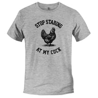 Load image into Gallery viewer, Stop Staring Tee Athletic Heather color

