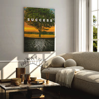 Load image into Gallery viewer, Success Canvas Wall Art
