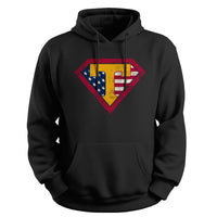 Load image into Gallery viewer, Super trump hoodie black color
