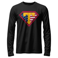 Load image into Gallery viewer, Super trump long sleeve shirt black color
