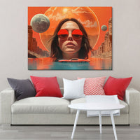 Load image into Gallery viewer, Nostalgic Mood Horizontal Canvas Wall Art
