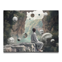 Load image into Gallery viewer, The Dreamer Horizontal Canvas Wall Art
