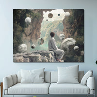 Load image into Gallery viewer, The Dreamer Horizontal Canvas Wall Art

