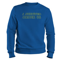 Load image into Gallery viewer, Survived Order 66 Crewneck Sweatshirt royal color
