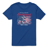 Load image into Gallery viewer, Kneel Youth Shirt | True Royal
