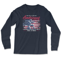 Load image into Gallery viewer, Kneel Long Sleeve Shirt | Navy
