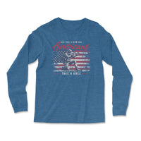 Load image into Gallery viewer, Kneel Long Sleeve Shirt | True Royal Triblend
