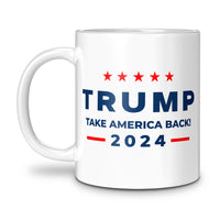 Load image into Gallery viewer, Tack America Back Mug 11oz white color
