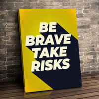 Load image into Gallery viewer, Be Brave Take Risk
