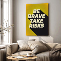 Load image into Gallery viewer, Be Brave Take Risk
