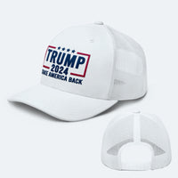 Load image into Gallery viewer, Trump 2024 Trucker Hat
