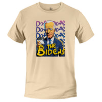 Load image into Gallery viewer, the bidens simpson theme, hunter biden cocaine shirt soft cream
