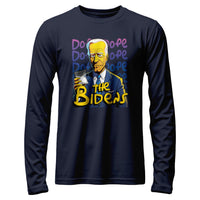 Load image into Gallery viewer, The Bidens Dope Long Sleeve Shirt navy color
