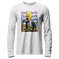 Load image into Gallery viewer, The Bidens Dope Long Sleeve Shirt white color
