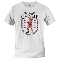 Load image into Gallery viewer, the peoples champ donald trump tshirt, boxing theme white
