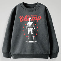 Load image into Gallery viewer, The People&#39;s Champion Youth Sweatshirt | Dark Heather
