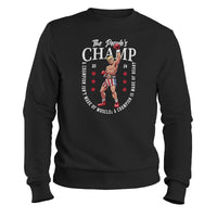 Load image into Gallery viewer, the peoples champion donald trump boxing theme crewneck sweatshirt
