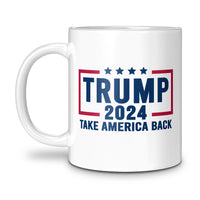 Load image into Gallery viewer, Trump 2024 Mug 11oz white color
