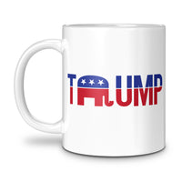 Load image into Gallery viewer, Trump Elephant Mug 11oz white color
