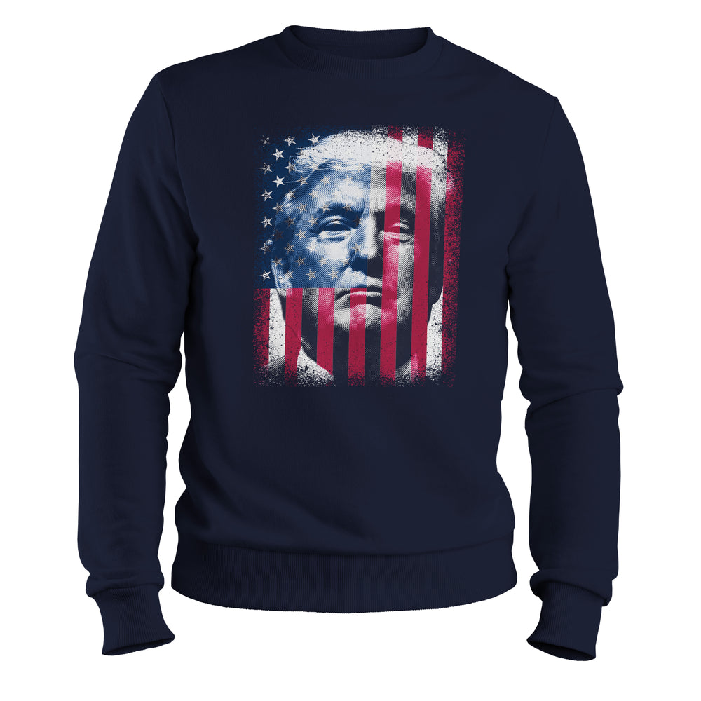 Donald Trump Flag Navy color