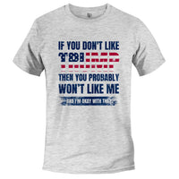 Load image into Gallery viewer, Trump Hater T-shirt Athletic Heather color
