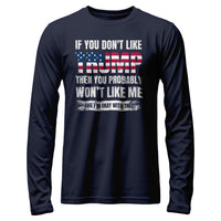 Load image into Gallery viewer, Trump Hater Long Sleeve Shirt navy color
