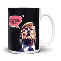 Load image into Gallery viewer, Diet Coke Paradox Trump Mug
