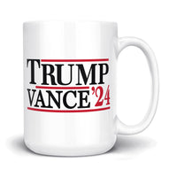 Load image into Gallery viewer, Trump Vance 24 15oz white color
