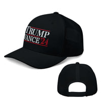 Load image into Gallery viewer, Trump Vance &#39;24 Trucker Hat
