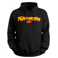 Load image into Gallery viewer, Trumpamania 2024 Hoodie black color
