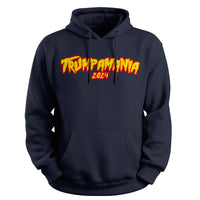 Load image into Gallery viewer, Trumpamania 2024 Hoodie navy color
