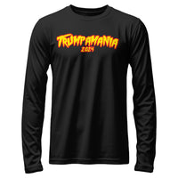 Load image into Gallery viewer, Trumpamania 2024 Long Sleeve Shirt black color
