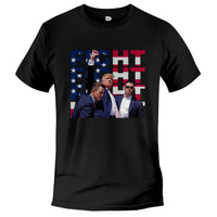 Load image into Gallery viewer, Fight Trump T-shirt Black color
