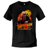 Load image into Gallery viewer, Trumpkin T shirt Black heather color
