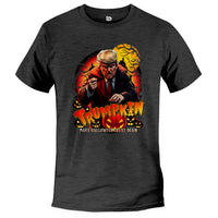 Load image into Gallery viewer, Trumpkin T shirt dark grey heather color

