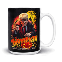 Load image into Gallery viewer, Trumpkin Mug 15oz black color
