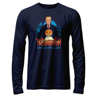 Load image into Gallery viewer, Trumpkin 2 long sleeve navy color
