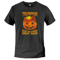 Load image into Gallery viewer, MHGA trumpkin T shirt dark grey heather color
