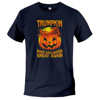 Load image into Gallery viewer, MHGA trumpkin T shirt navy color
